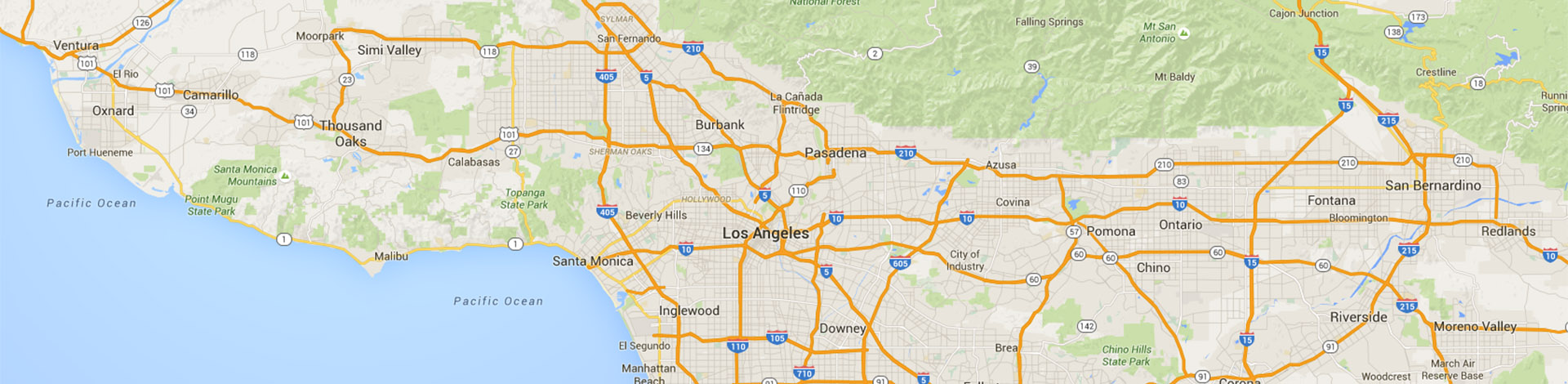 Map of Los Angeles